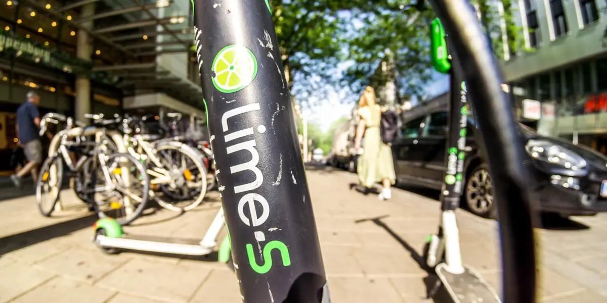 Lime E-Scooter wieder in Städten